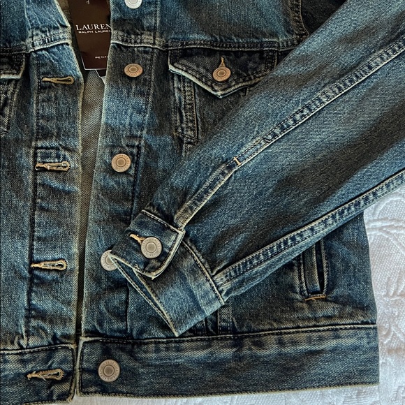 Ralph Lauren Dark Wash Jean Jacket - Picture 7 of 7